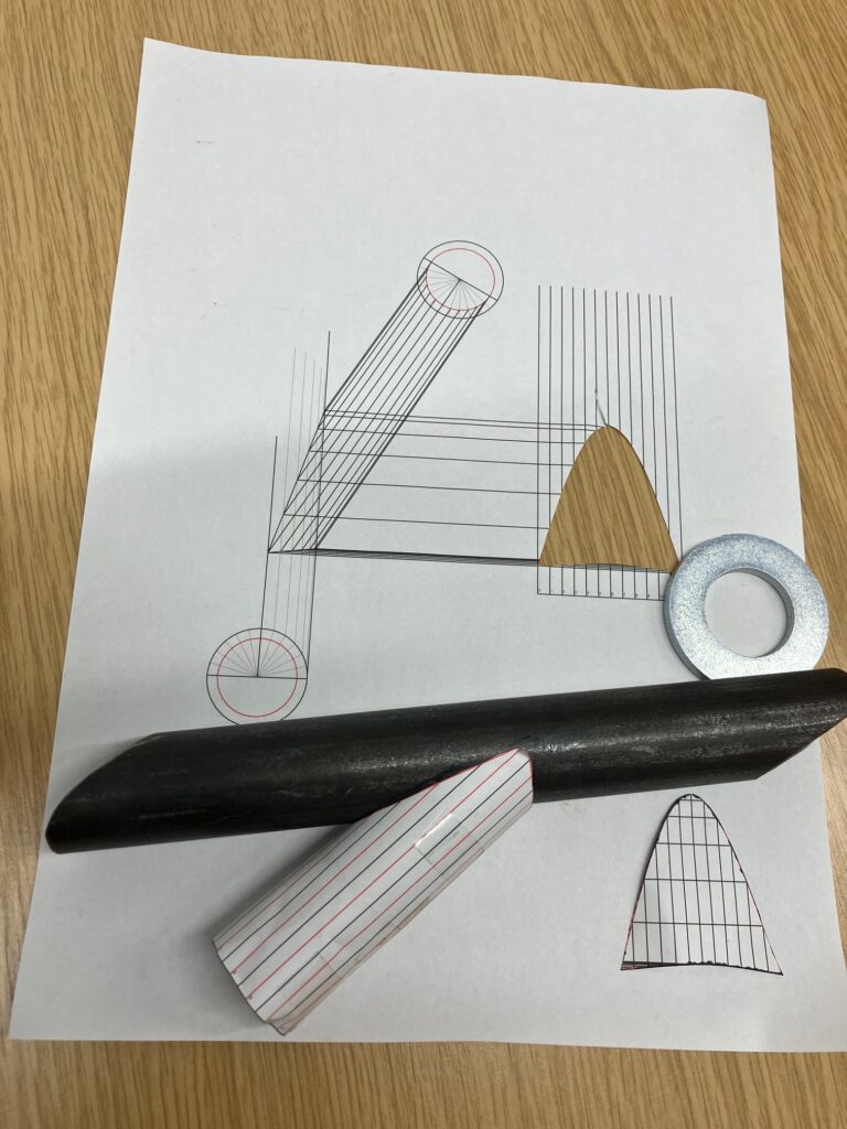 ダクト改造工事　図案